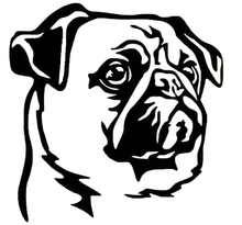 Load image into Gallery viewer, Dog Faces - Pug